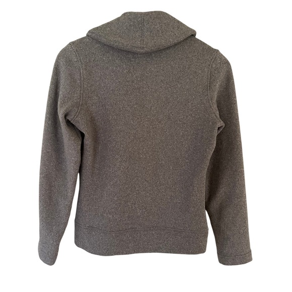 Merrell Women Gray Shawl Collar Button Front Knit Jacket Cardigan XS - Picture 2 of 8